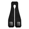 Hidden Car Back Seat Hook Headrest Suede Leather Soft Hanging Hook 20kg Load-Bearing Wear-Resistant Rear Row Hanger High Quality