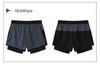 Men's Quick-Dry Summer Sports Shorts with Liner - Three-Quarter Length for Running, Fitness, Track, and Basketball.
