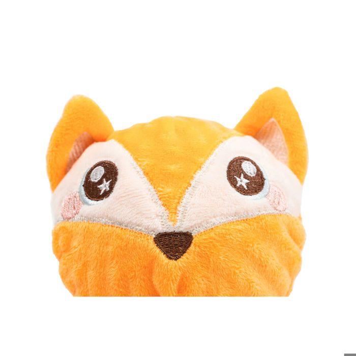 Jouet pour chien en peluche - GLORIA - Orion - Orange - Polyester - 11 cm