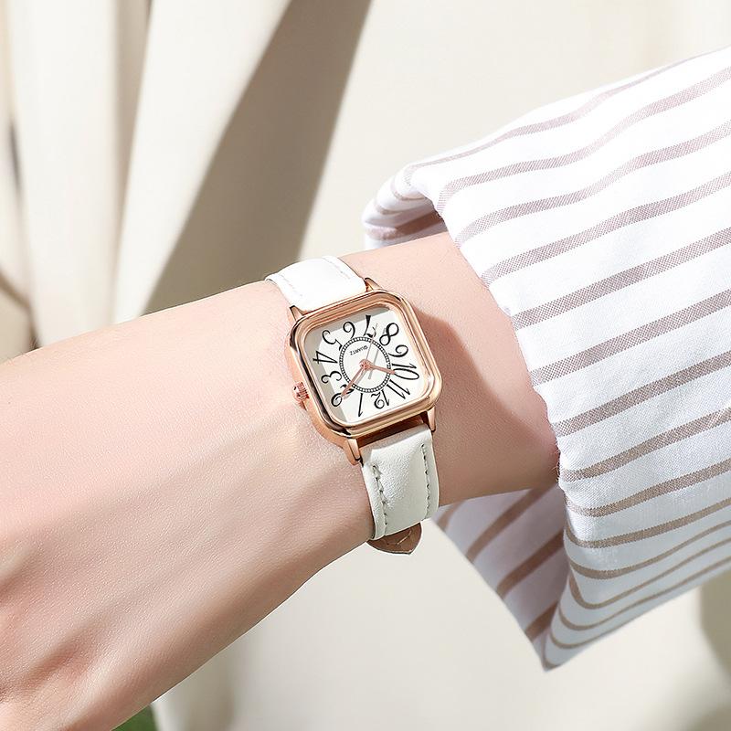 Watch for Women Fashion Rectangle Quartz Wrist Watch for Women Casual Brand Roman Dial Ladies Watches Clock