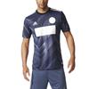 Adidas Training Striped Short Sleeve Soccer Jersey Men Tops BR3719