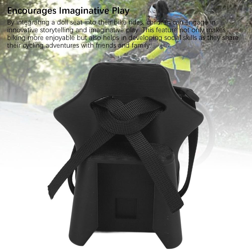 Adjustable Strap Bike Doll Carrier Front Mount Doll Bike Chair Doll Bike Carrier  Folding Bikes