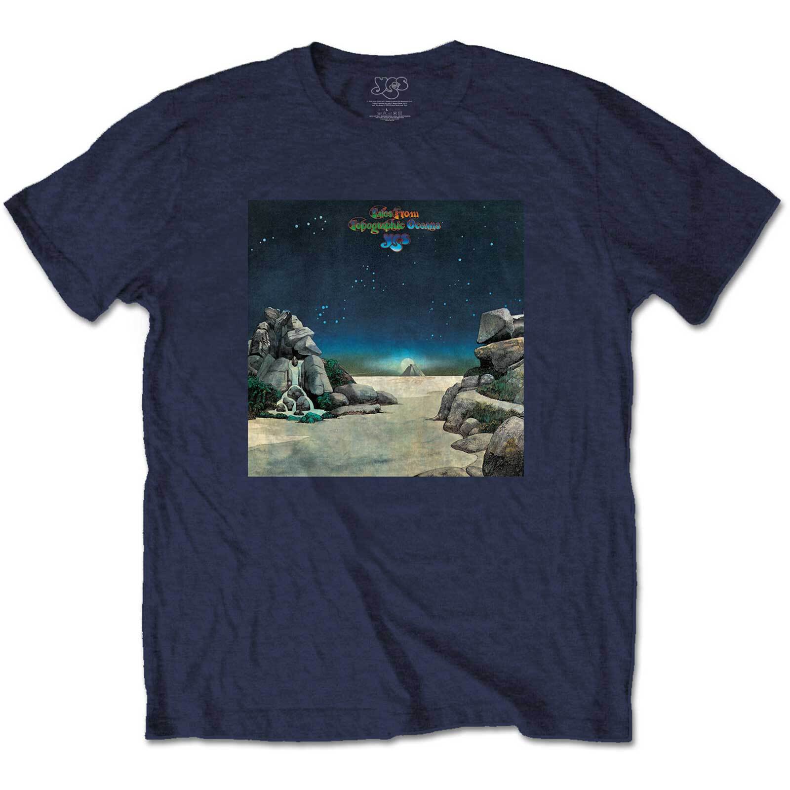 Yes Unisex T-Shirt Topographic Oceans XXXL