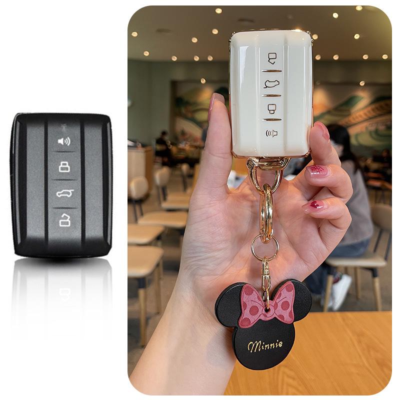 Cartoon Car Key Case for Applicable Tank 300, 2021 Model, Cyber Tank 500, and Ranger 300 - 2022 Edition