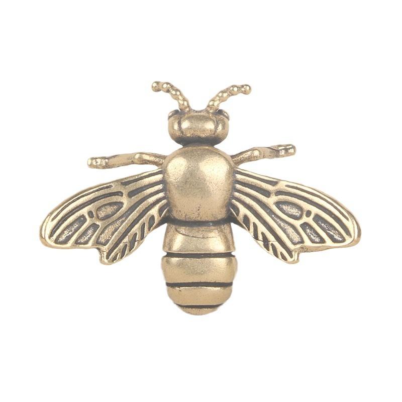 

Маленькая латунная скульптура пчелы Милые насекомые Декоративные фигурки Медная медоносная пчела Сувенир Украшение для дома и сада Миниатюры