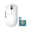 Lamzu MAYA X Gaming Mouse White with 1 Set of Extra 8K Dongle Authorized Japanese Distributor Warranty (Amazon Exclusive) Soles, Included,