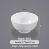 Melamine White Commercial Rice & Soup Bowls