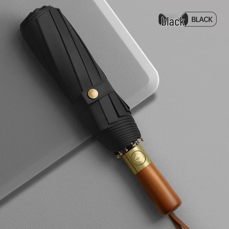 

Nanqiao NQ-GT Automatic Three-Fold Umbrella with Bronze Handle