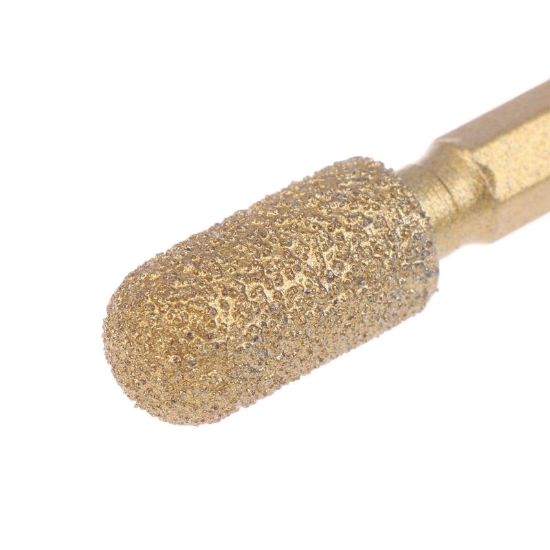 3/7Pcs Diamond Grinding Head Tile Rotary File Polishing Head For Iron, Stainless Steel, Ceramic, Tile, Fits Drill