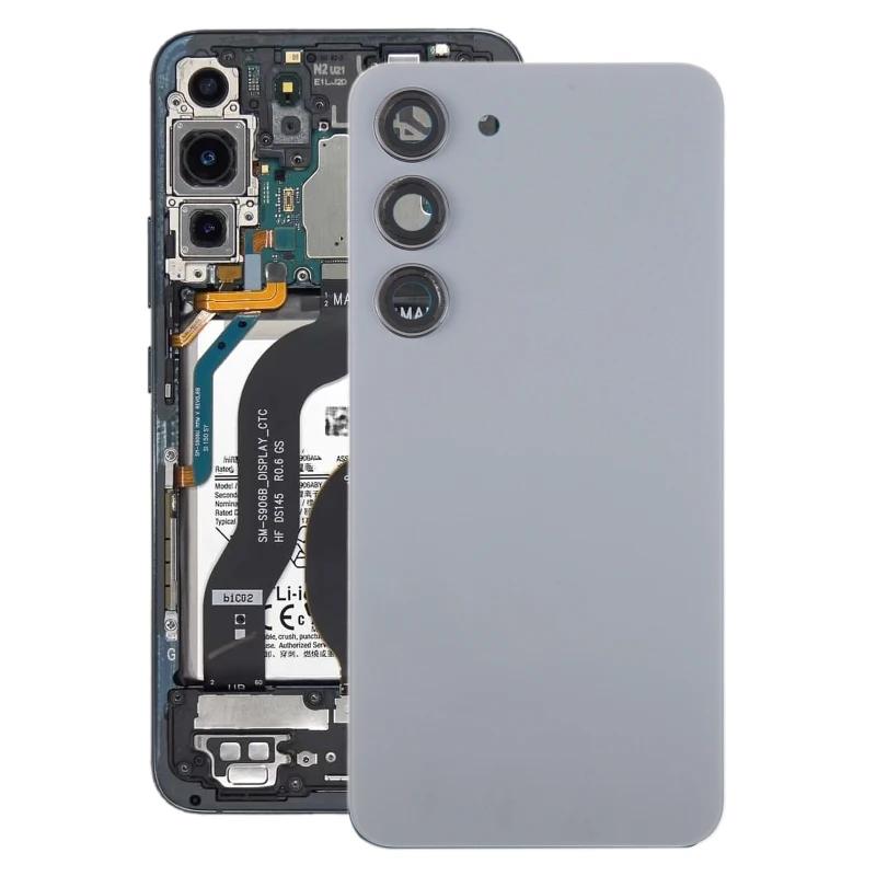 OEM Glass Battery Back Cover with Camera Lens Cover for Samsung Galaxy S23 SM-S911B