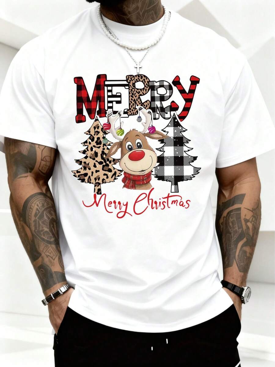 

Family Christmas TShirt 2026 Festive Graphic Unisex T-Shirt M
