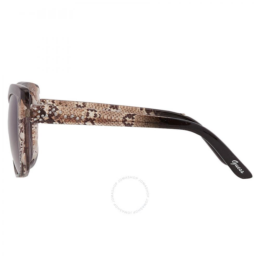 Guess Factory Smoke Gradient Butterfly Ladies Sunglasses Gf0383 05b 57
