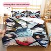 Jujutsu Kaisen Classic Manga Bedding Set Duvet Cover Pillowcase No Filler, Soft Home Bedroom Decor, Perfect Gift for Fans.chl