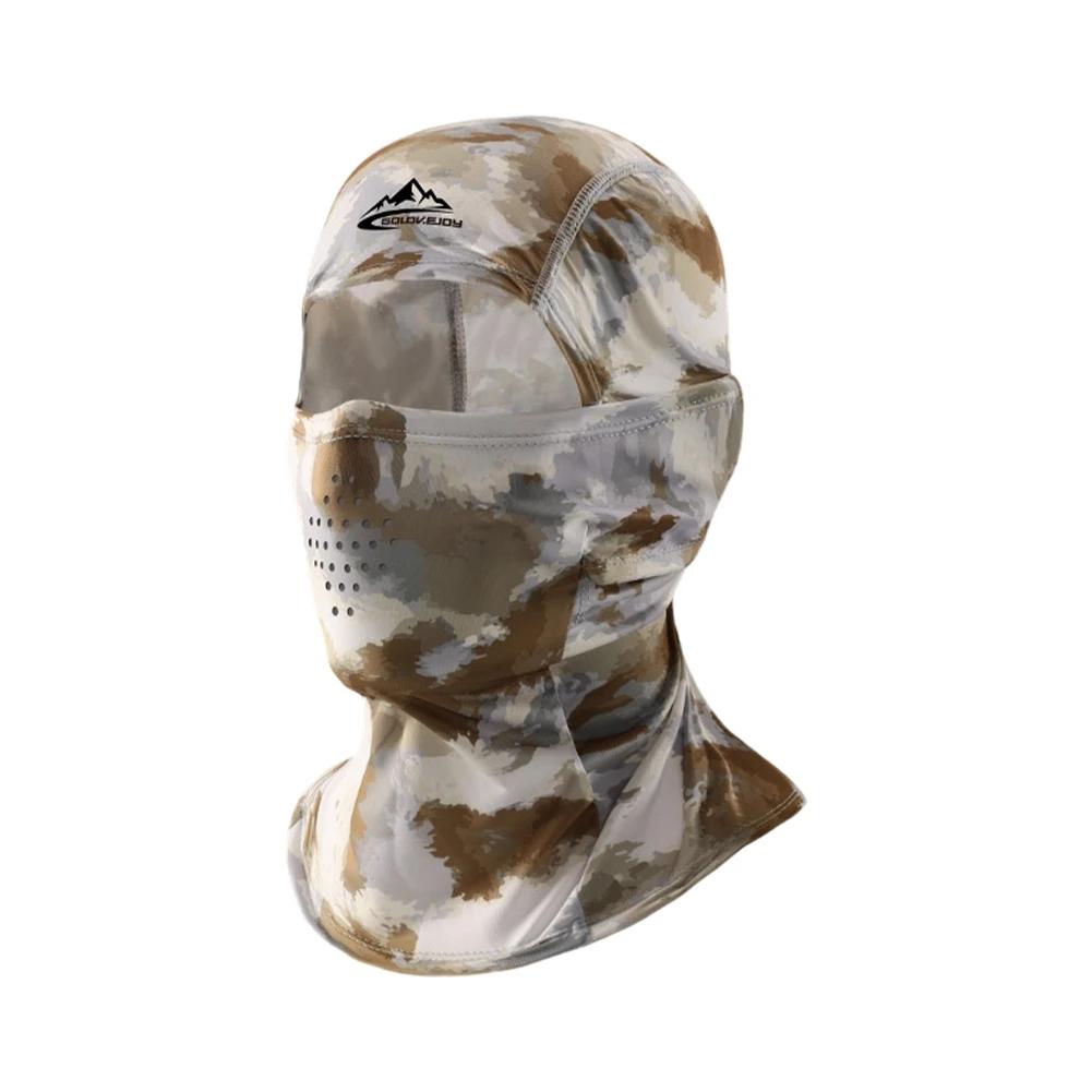 

Summer UV Protection Face Ice Silk Mask Men Cooling Sun Hood Breathable Tactical Balaclava Fishing Cycling Face Cover Camo Style