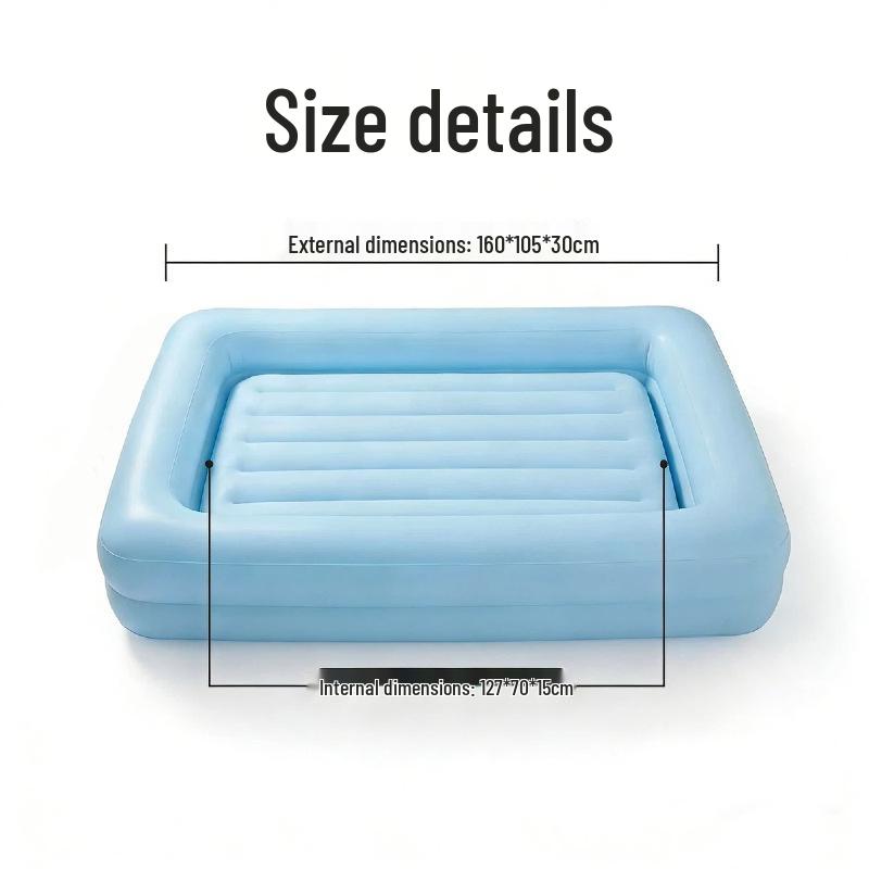 Children's Portable Inflatable Bed & Water Play Pool for Toddlers