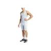 Adidas Breathable Quick-Dry Logo Print Jumpsuit Men jumpsuits Blue Gray HZ2543
