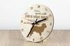 Glen of Imaal Terrier, Irish Glen of Imaal Terrier - clock with dog, wooden clock with engraving, personalised clock by Art-Dog