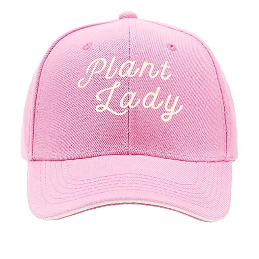 PLANT LADY Vintage Soft Breathable Adjustable Dad Hat Suitable for Women and Unisex Gardening Outdo Sandwich Baseball Cap