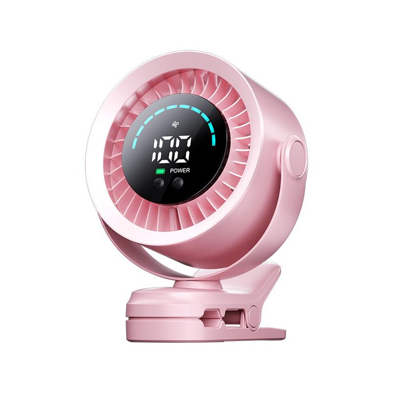 New High-speed Circulating Fan, Household Kitchen Charging Silent Desktop Turbo Small Fan, Wall-mounted Desktop Small Electric Fan