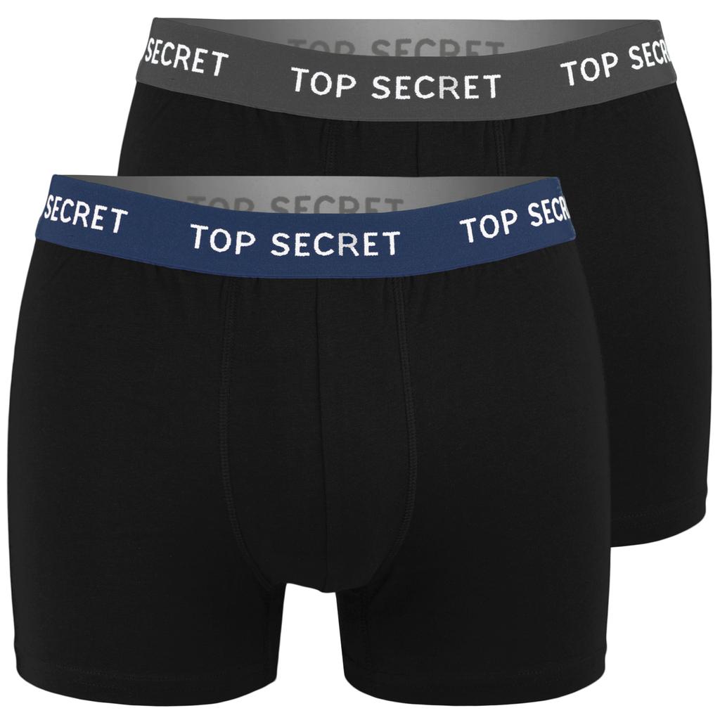 TOP SECRET Baumwoll-Boxershorts für Herren, 12er-Pack