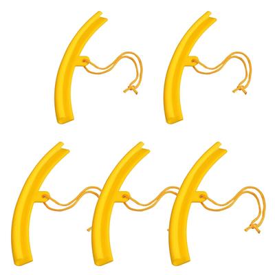 Rim Protectors Set of 5 Tire Rim Yellow Protectors Tire Removal Edge Protection Plastic