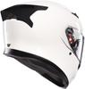 AGV Motorradhelm Integralhelm K3 MONO SETA WEISS Größe S (55-56cm) 18381007014-S