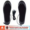 Semelles chauffantes USB découpables Chauffage rapide Coussin chauffant électrique pour les pieds Hiver