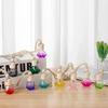 New 1PC Car Perfume Pendant Air Freshener Hanging Pendant Creative Spray Color Personality Decoration Aromatherapy Empty Bottle