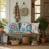 1/4pcs Floral Patterned Pillowcases for Cozy Decor Sofa Cushion Cover Home Bedroom Room Decoration