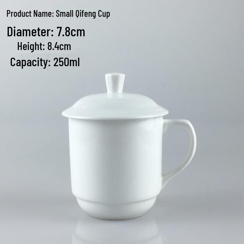 Qianxing Ceramic Mug with Lid