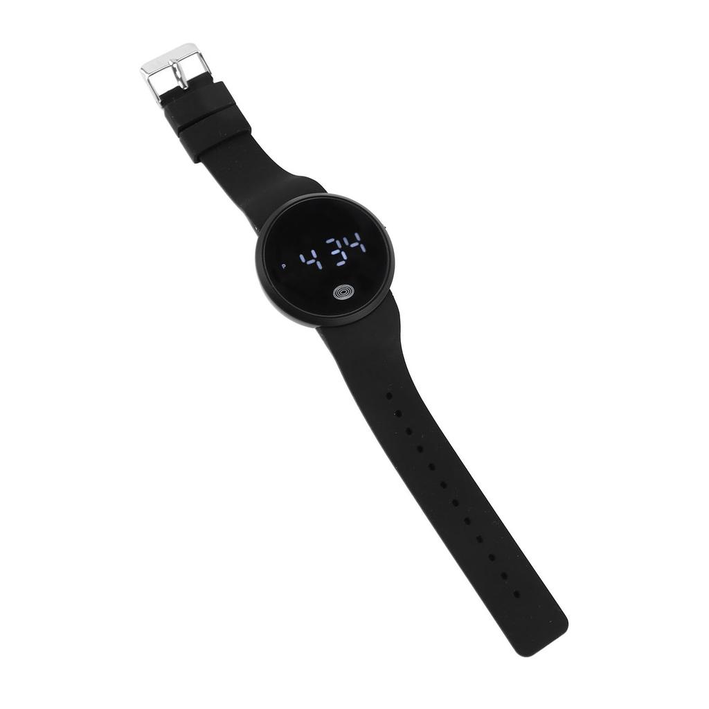 LED Watch Touch Screen Adjustable Stylish Couple Watch for Leisure Sports Business Parties
