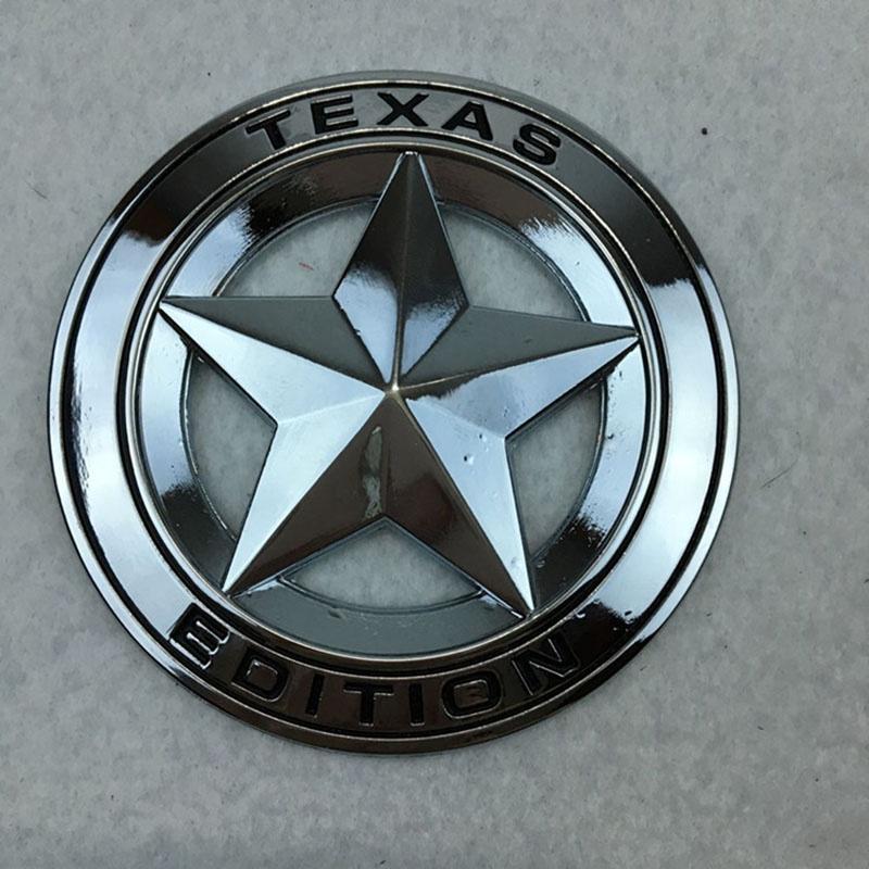 

Эмблемы Значки Наклейка Декаль Флаг Звезды Техас Издание Блэк Метал Шевроле Silver Black
