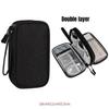 1pc Digital Accessories Organizer Bag Single Double Layer Cables Chargers Earphones Storage Bag Portable Travel Storage Pouch