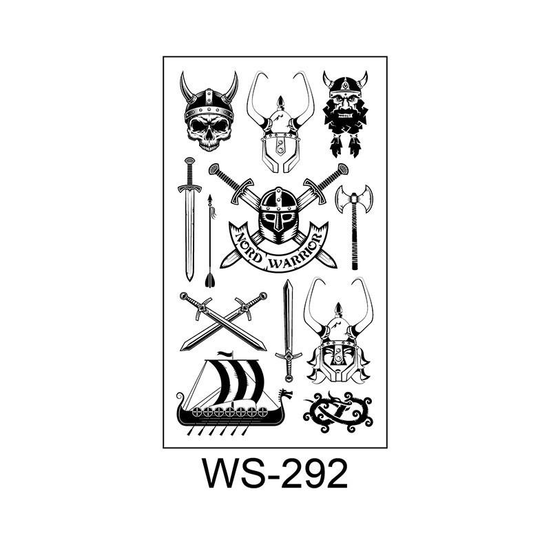 Children's Pirate Cartoon Waterproof Temporary Tattoo Stickers for Face & Arm - Fun Party Collection