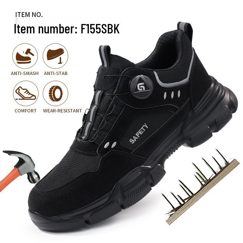 Men's 10KV Insulated Winter Safety Shoes: Anti-Smash, Anti-Puncture, Wear-Resistant, Comfortable for Long Standing