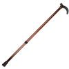 Adjustable 2-Section Aluminum Walking Stick for Elderly - Telescopic Hiking Cane with 6 Gear Settings