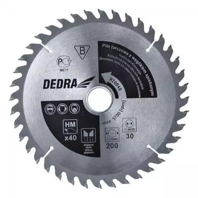 Dedra H30040 Carbide Tipped Circular Saw For Wood 40 Teeth, Diameter 300X30Mm, Carbide