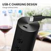 Rechargeable Electric Wine Opener Set Automatic Corkscrew with Foil Cutter Wine Pourer Vacuum Stopper Bar Accessories Kit