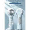 Waterproof Electric Facial Cleansing Brush Heat Compress Heated Facial Brush  Skin Care