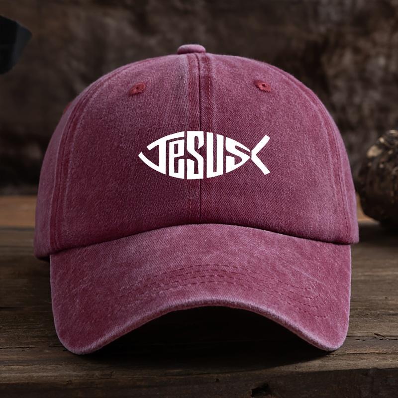 Fishbone print baseball cap, fashionable hip-hop sun hat, men's and women's outdoor travel and tourism