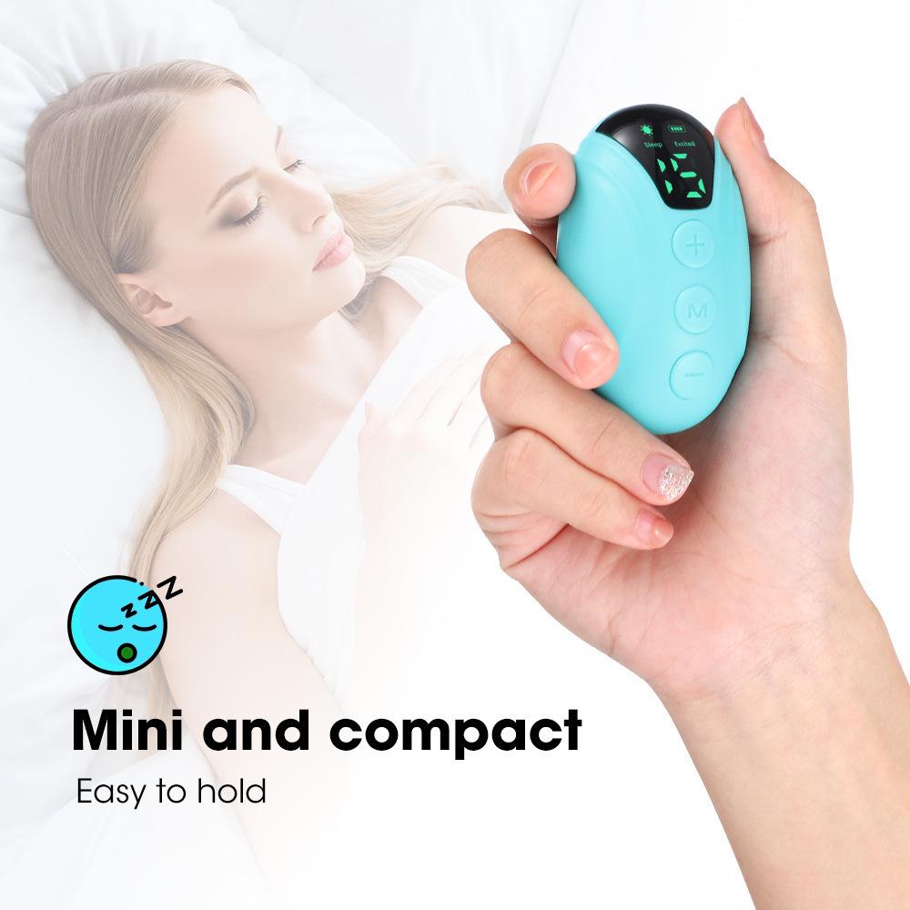 Portable Rapid Microcurrent Sleep Aid for Quick Sleep Induction
