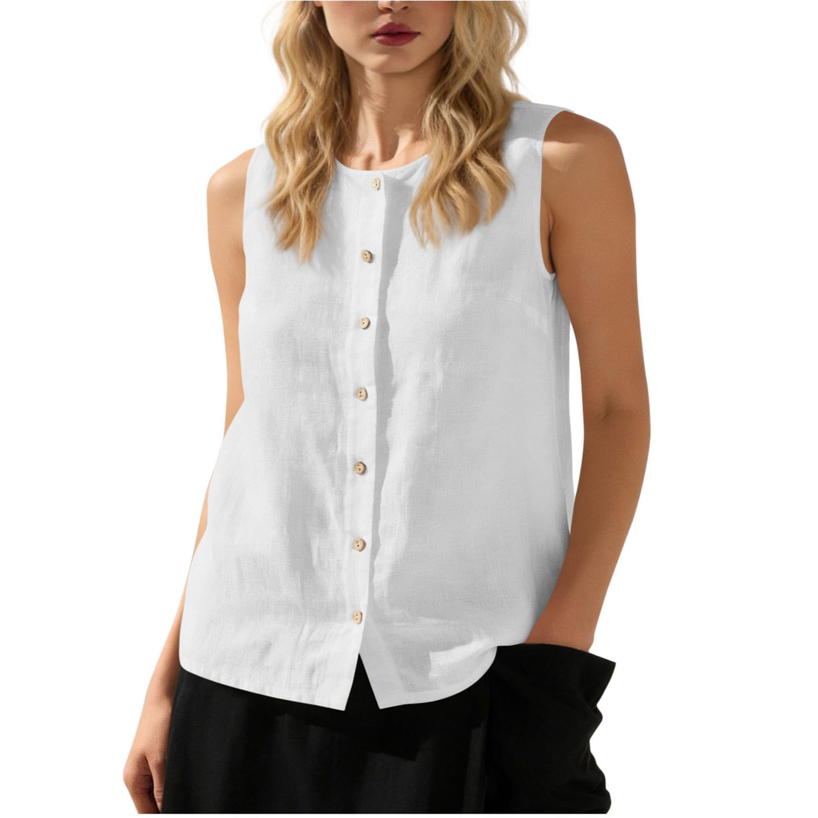 

Women s Fashionable Casual Pullover Top XXL білий