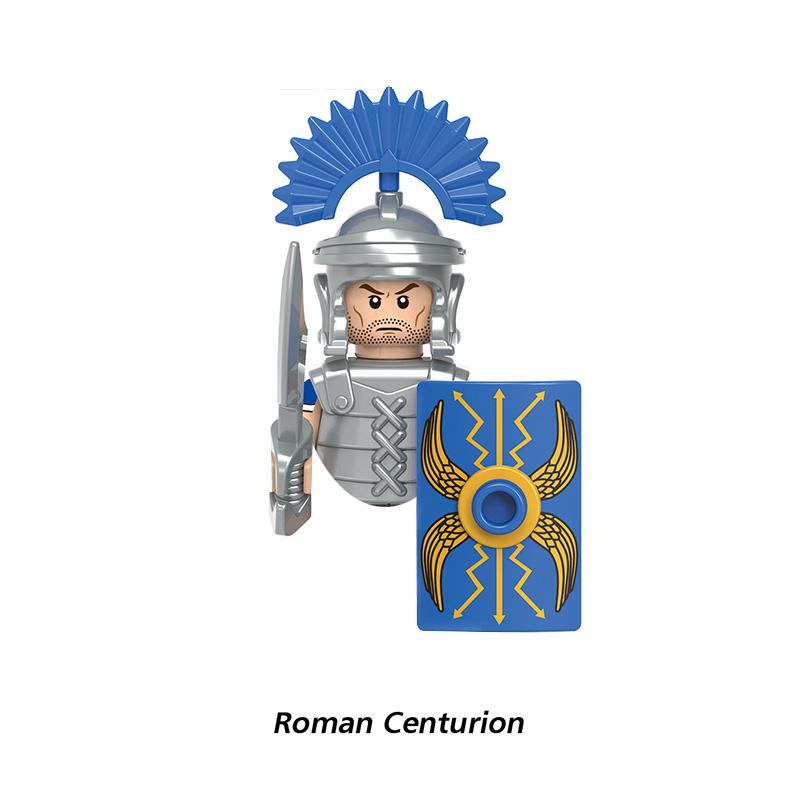 Mittelalterliches Drachenkönigreich Soldaten Held Ritter Bogenschütze Antike Militärfiguren Modellbausteine Kinderspielzeug Jungen Geschenke