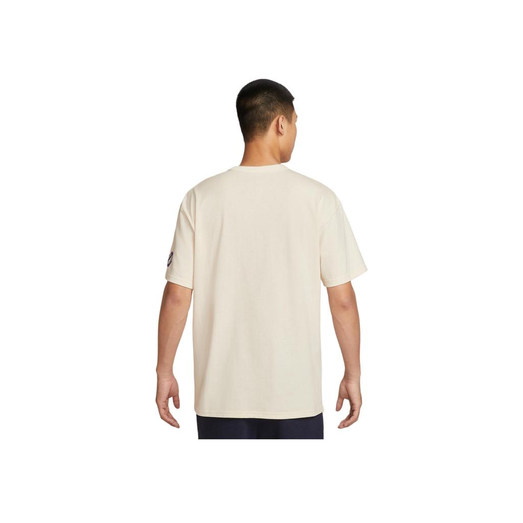 Nike Collaborazione X NBA Los Angeles Lakers Courtside SS25 Moda Americana Comoda Morbida Versatile T-Shirt a Maniche Corte Top da Uomo HQ1311-901