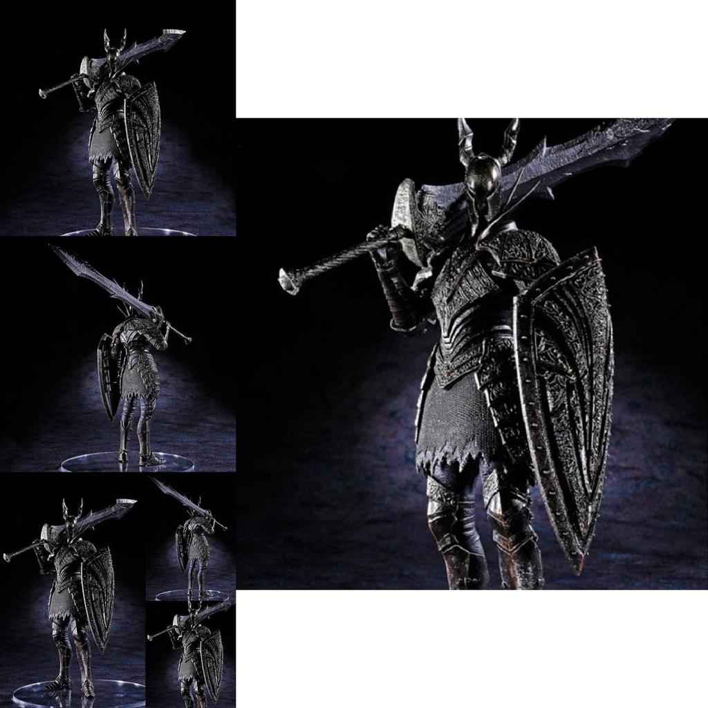 Premium Dxf Dark Souls Sculpt Collection Vol 3 Pvc Figure Statue Black Knight 8in Decorative Piece
