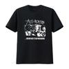 Vintage Punk Rock Aus Rotten Band Schwarz Weiß Druck Lässige Streetwear T-Shirt Vintage Designer Kleidung Weich Dehnbar
