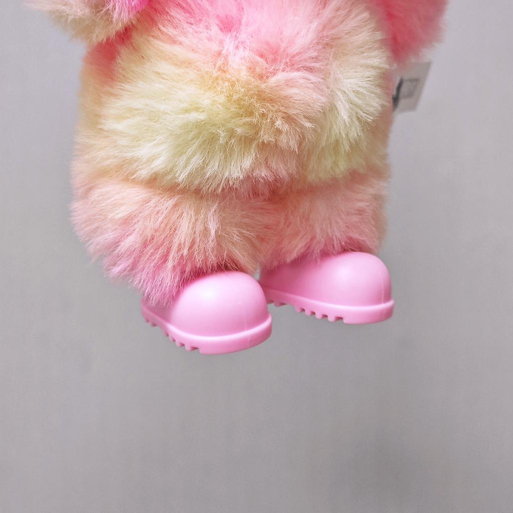 New Fashion Macaron Labubu Rain Boots One, Two and Three Generations Labubu Doll Shoes