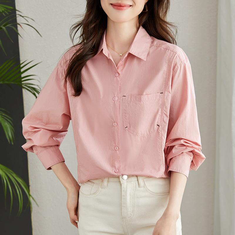 Spring Latest Comfortable Fit Leisure Blouse Small Inner Top M