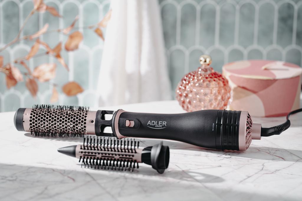 Adler Haarstyler AD 2026, 2 Heizstufen, 1200 W, Schwarz