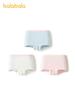 Balabala Girls' Cotton Boxer Shorts - 3-Pack, No-Wedgie, Skin-Friendly, Small to Large Sizes